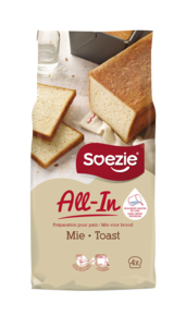 Toast brood All in 2.4 kg 